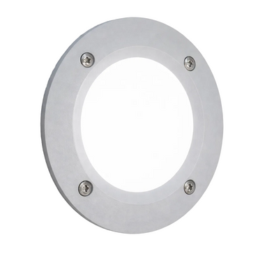 LETI 100 Round Recessed Brick Lt Grey GX53 CW #2C1.000G