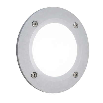 LETI 100 Round Recessed Brick Lt Grey GX53 CW #2C1.000G