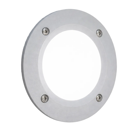 LETI 100 Round Recessed Brick Lt Grey GX53 CW #2C1.000G