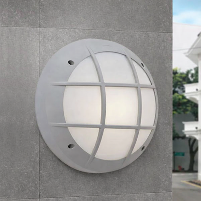 Gelmi-GR 18W Ceil./Wall Grid Bulkhead White E27 #3G3.000G