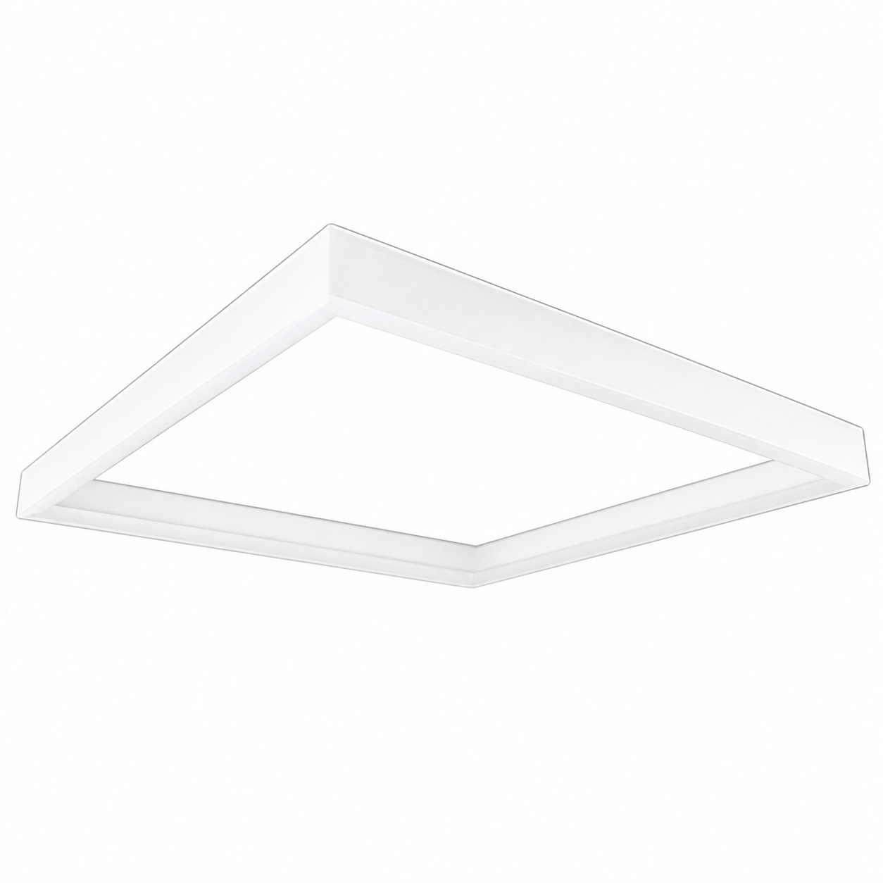 White Alu Flush Mounted Frame 600x600mm ##DL516