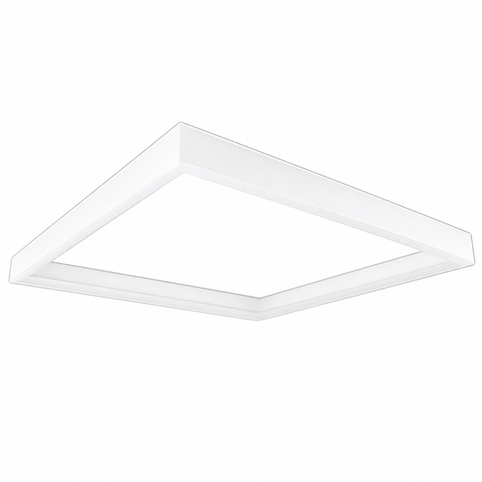 White Alu Flush Mounted Frame 600x600mm ##DL516