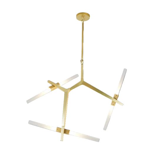 3.5W LED 3 Arms Branch Pendant Sat Gold IP20 #DL-KLCH-8320/6