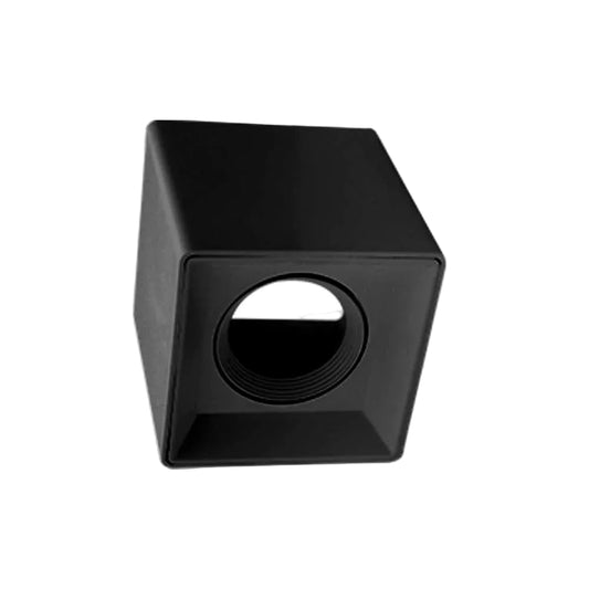 GU10 Square Surface Mount DL Black (No LH)  #DL121 BLACK
