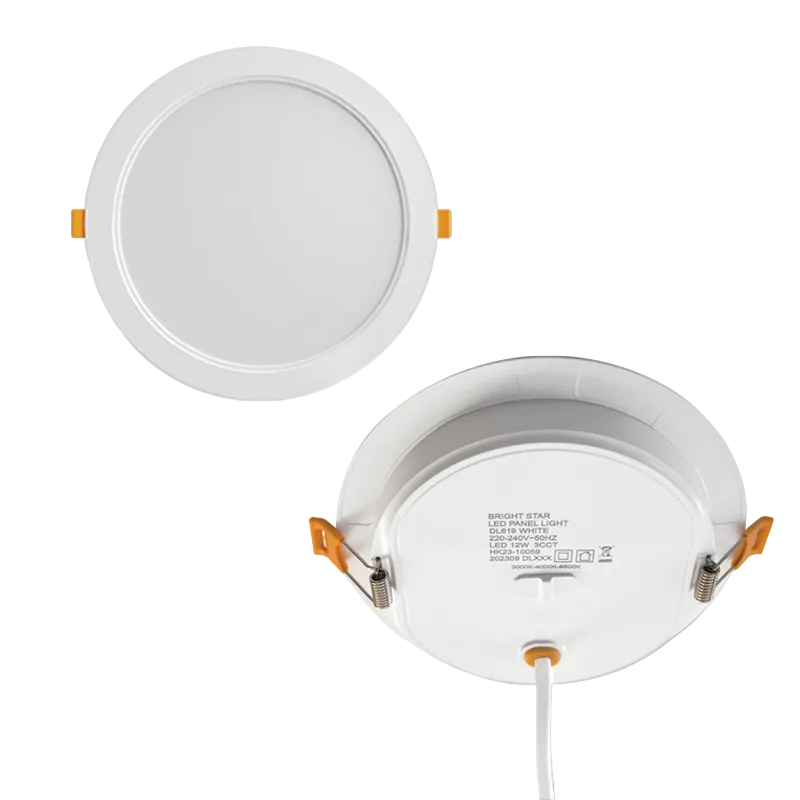 LED Recessed Panel Lt #DL619 WHITE