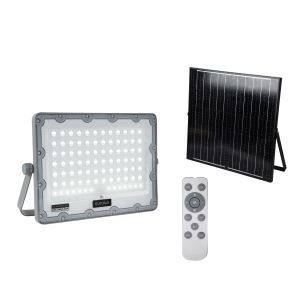 200W Solar Flood Light w 20W S.Panel DL #FS317