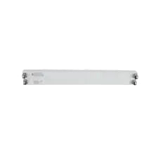 9W 2FT T8 Double Open Channel Fitting IP20 #FTL004 WHITE