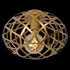 3W Nest Ceiling Fitting Gold E27 #G-KLC-70/GD