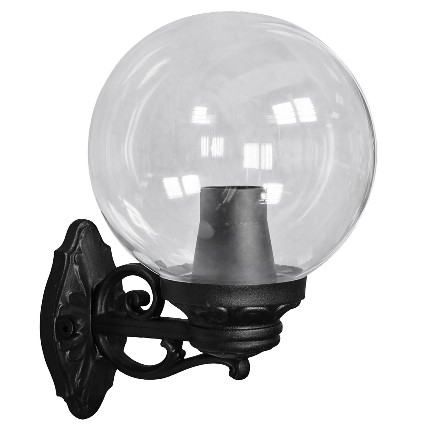 Bisso Globe 250 Wall Light Black E27 #G25.131