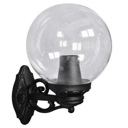 Bisso Globe 250 Wall Light Black E27 #G25.131