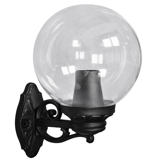 Bisso Globe 250 Wall Light Black E27 #G25.131