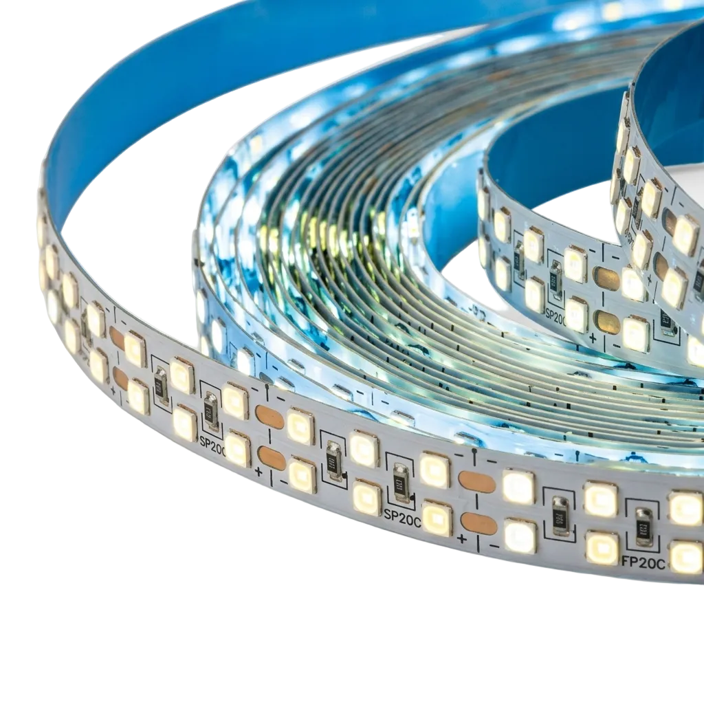8W/M LED Strip Light CW 5m w Driver, Connector #W200072