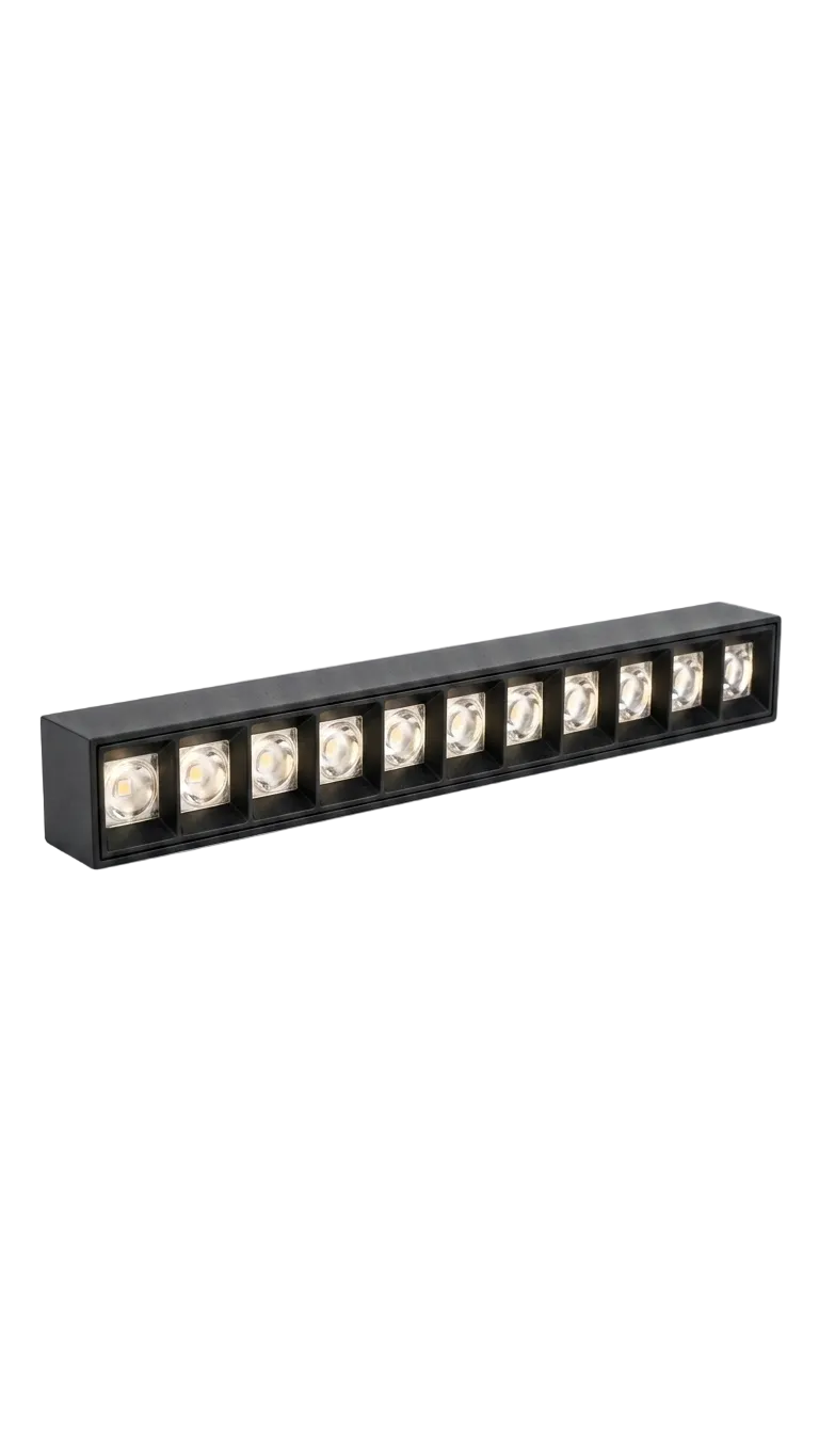 12W Magn. Linear Track Lt WW Bk 260*33*52mm #TX2440-12