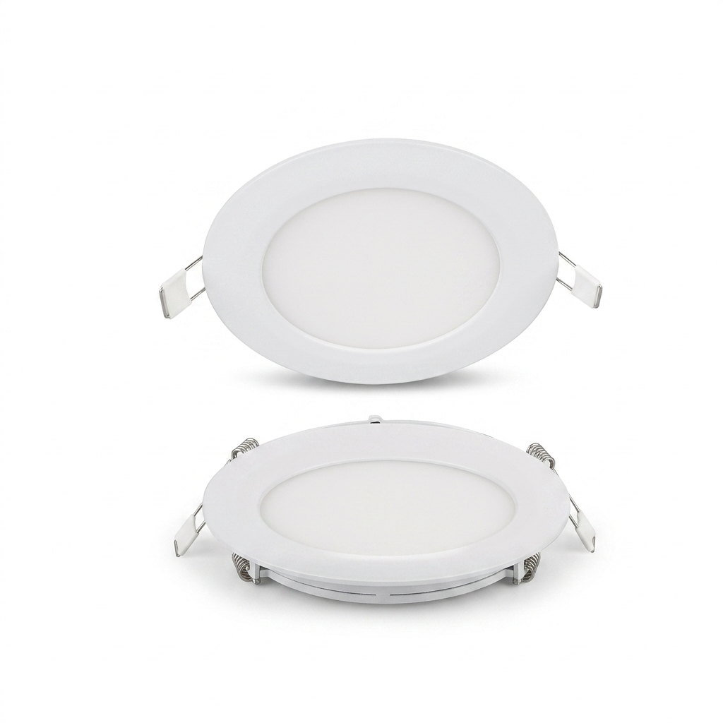 6W 5" Recessed Panel Lt Sett.:WW,CW,DL Dimm.  #DL702 WHITE