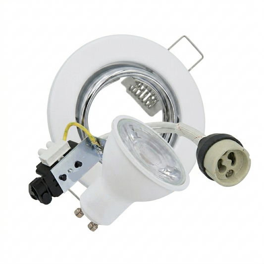5W GU10 Downlight Kit CW Silver #W202083