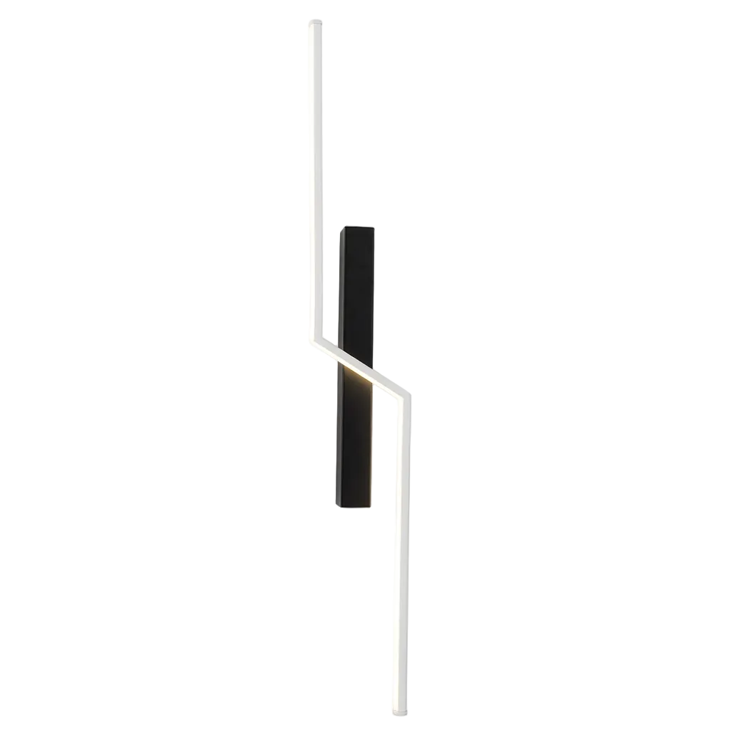 14W Meta LED Wall Lt w Acrylic Diffuser Black, White #WB410 BK/WH