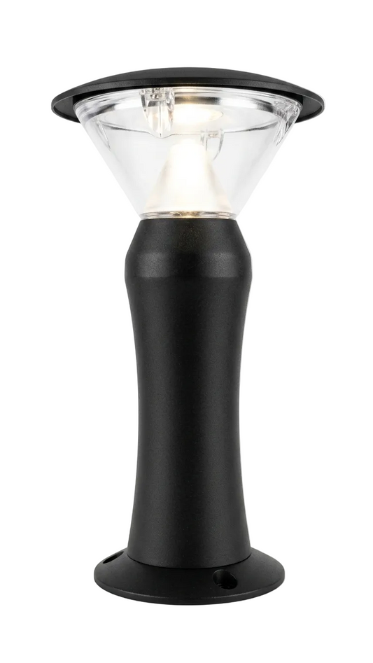 12W Alumin OD Bollard Black WW 450mm #Y53014-45