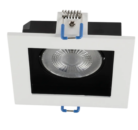 5W Recessed Square DL White 102mm IP20 #L6430C-5