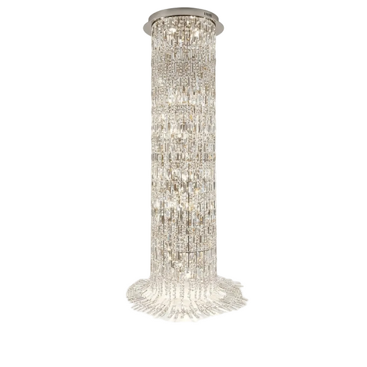40W Waterfall Clear Crystal Chandelier E14 #KLCH-89400  (AVAILABLE ON ORDER)