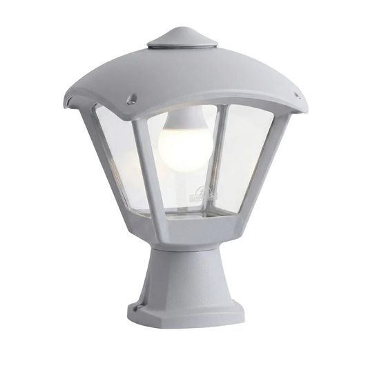 DARIO-Medium Size Pedestal, Gate Light Grey E27 #T24.116G