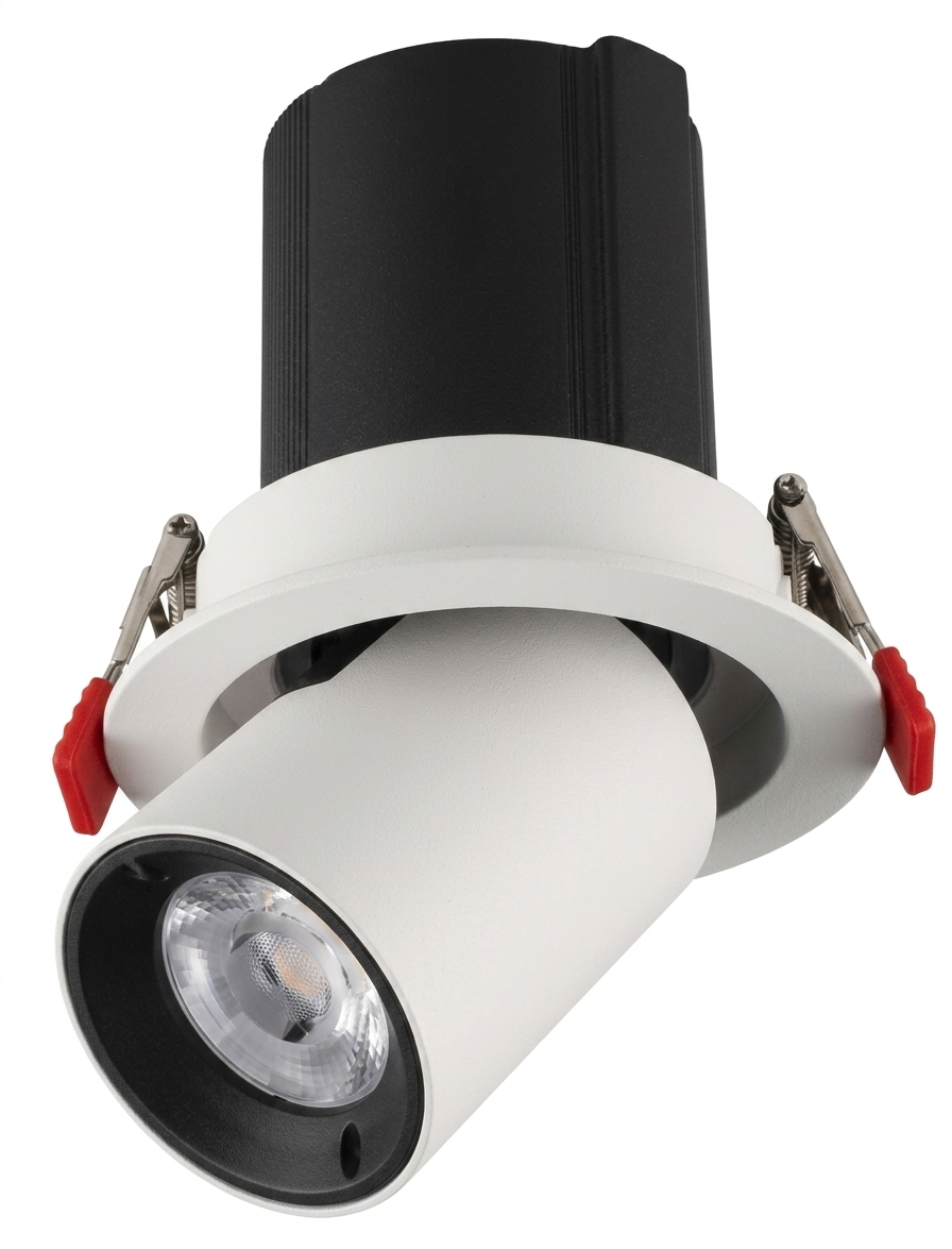 25W Alu Surface DL Adjustable White WW 135mm IP20 #LTH2430-25