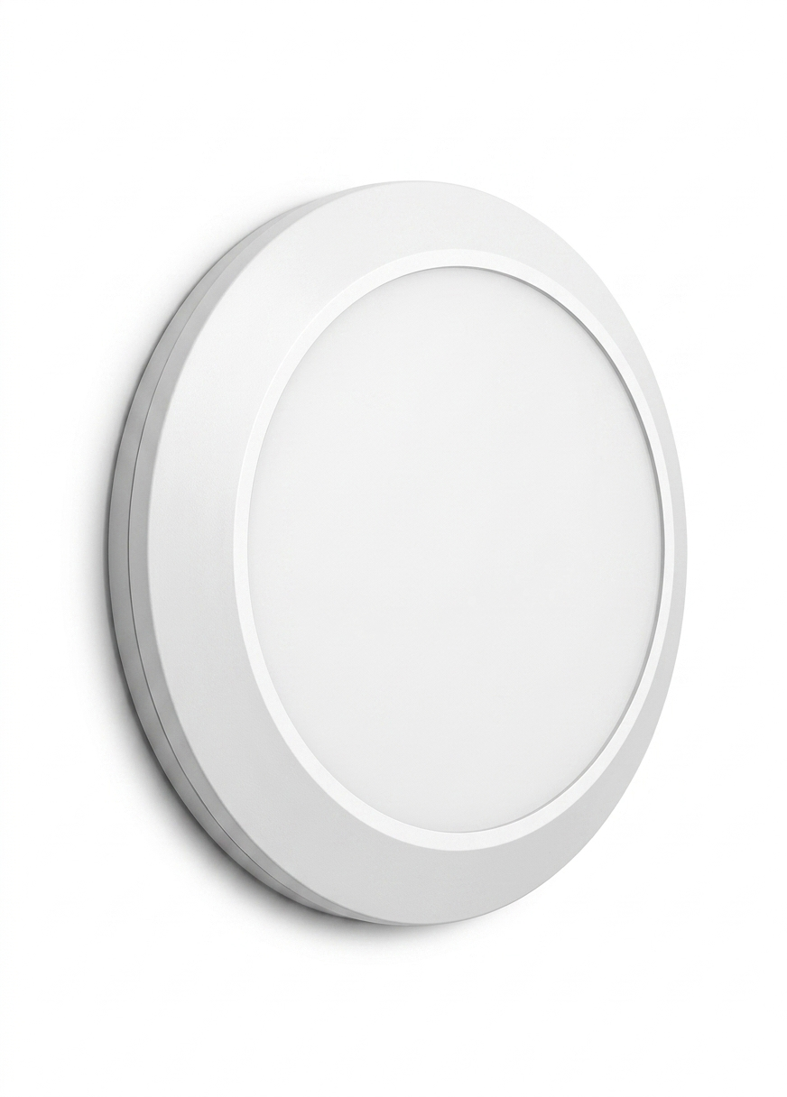 UMBERTA Rnd Bulkhead Wall Lt White E27 350mm  #1B3.000W