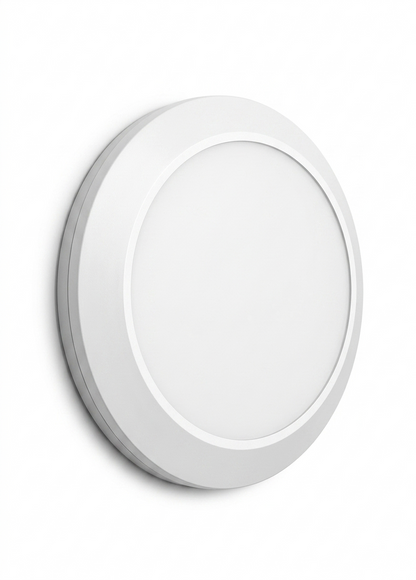 UMBERTA Rnd Bulkhead Wall Lt White E27 350mm  #1B3.000W