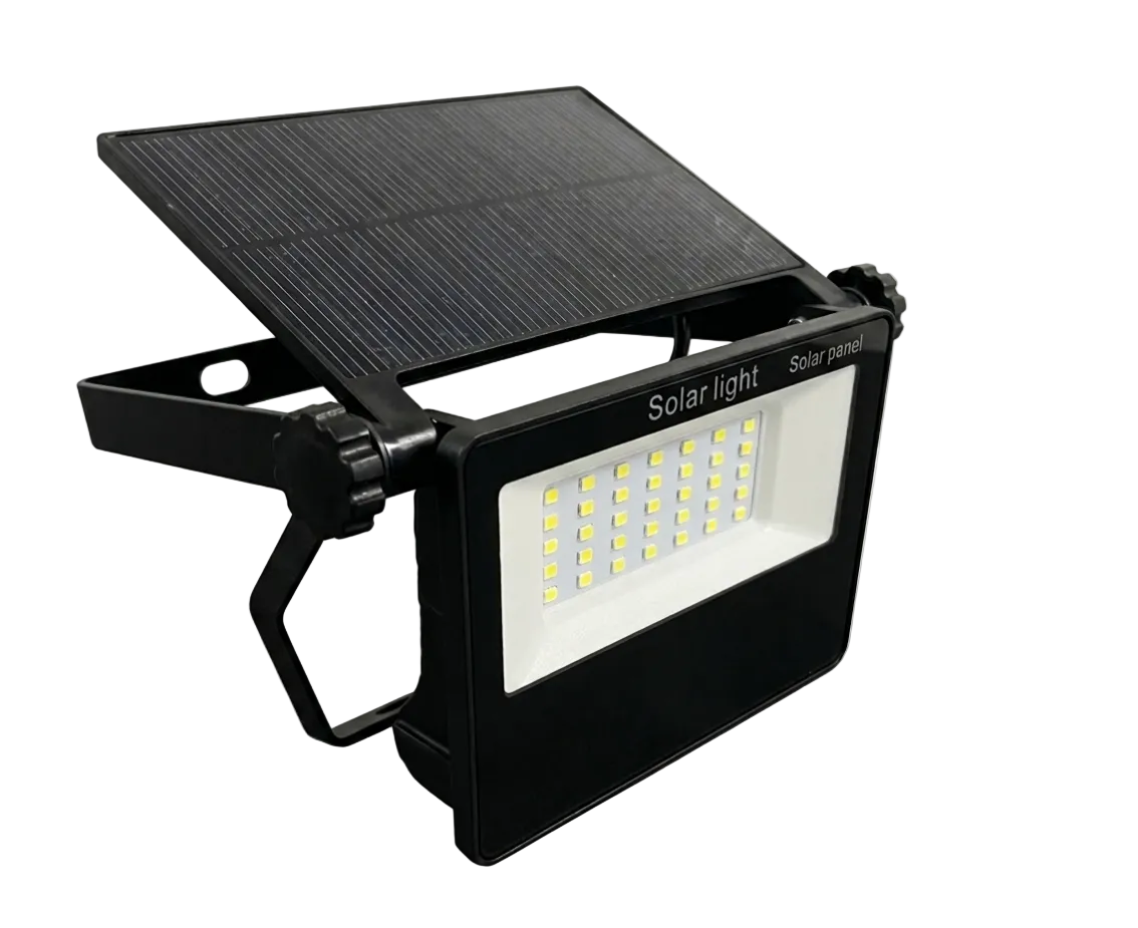 10W Solar Flood Light w Advanced Panel 2600Ah #2510212