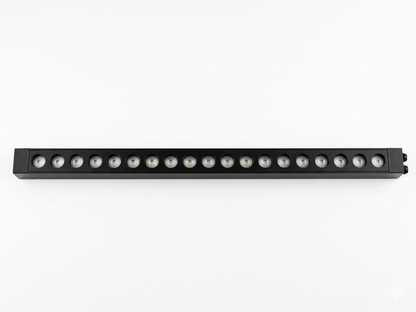 16W Magn. Linear Track Lt WW Bk 388*26*24mm #TX2350S-16