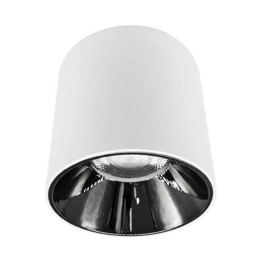 12W Alu Surface DL White WW 76mm IP20 #LTD0701B-12
