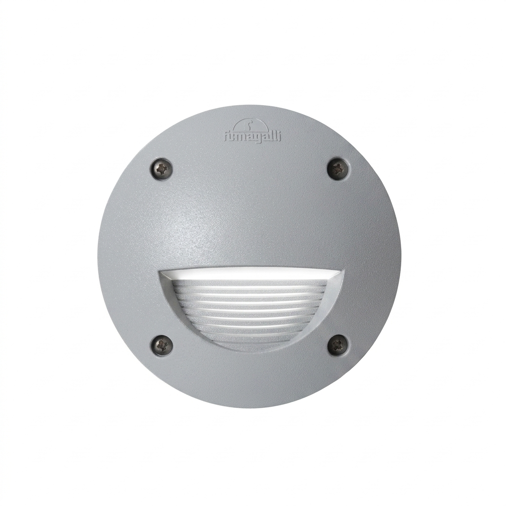 LETI 100 Rnd Step Brick Light Grey GX53  #2C4.000G