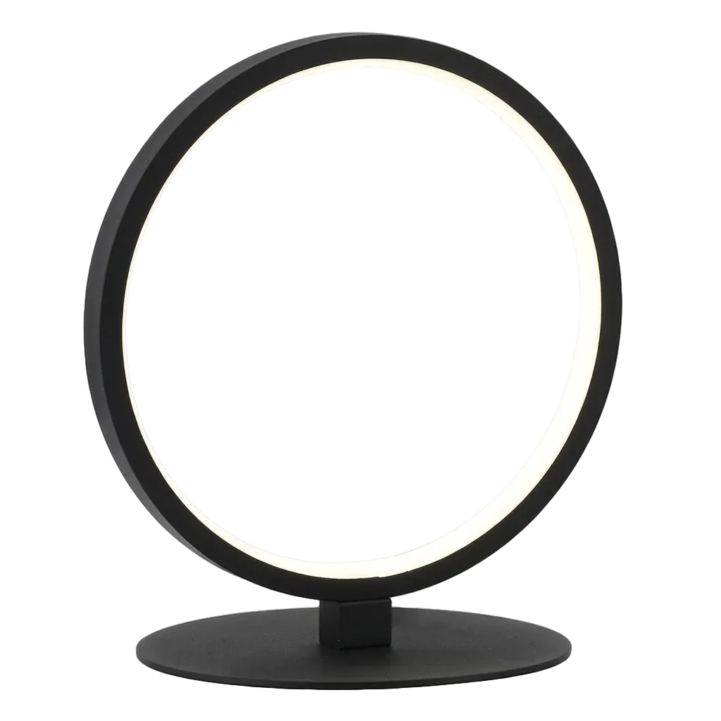 Aluminium And Silicon Led Table Lamp Sand Black #TL645 BLACK