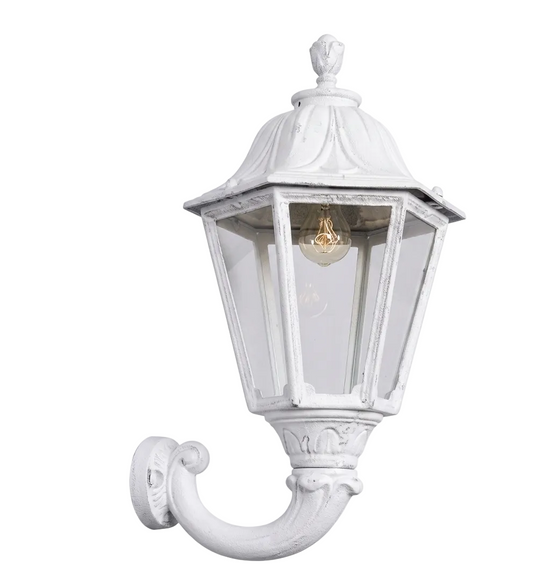 NOEMI Garden Wall Light White  E27 #E35.132W