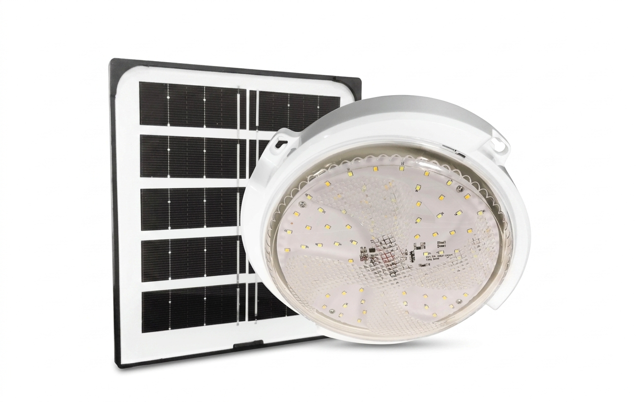Techtouch 100W Solar Ceiling Lt w Panel 240cm - #2510252
