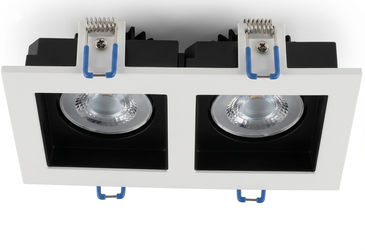10W Recessed DL White 2's 187mm IP20 #L6430C-10