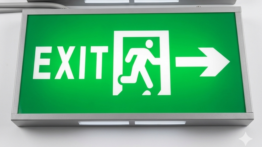 Emergency Exit Light #EE201
