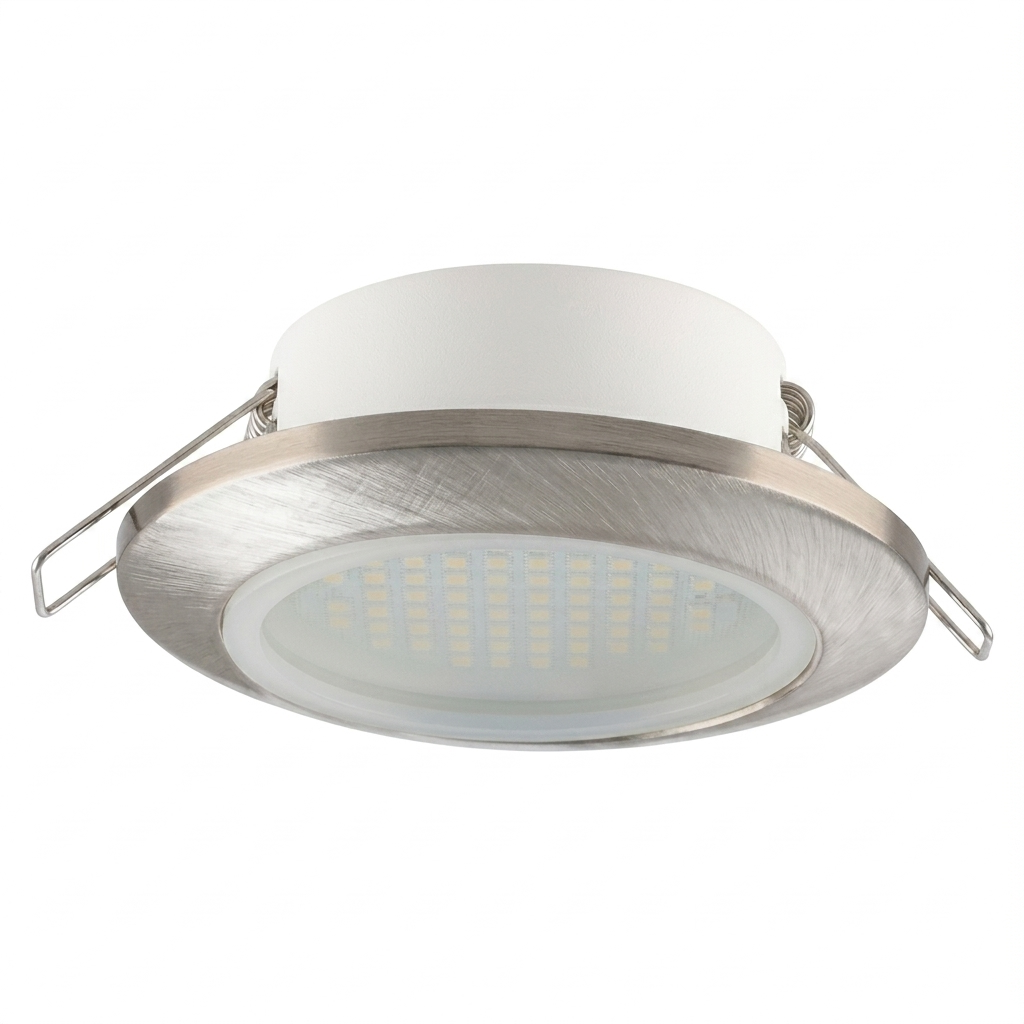 Steel DL w Lamp Holder Chrome 92.5mm IP44 #TS06CHROME