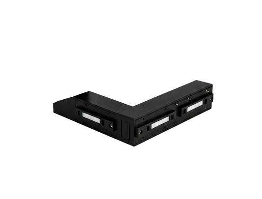 L Connector Vertical Connector Black #T23L04