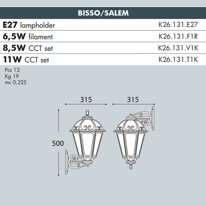 BISSO/SALEM Black Lantern - #K26.131