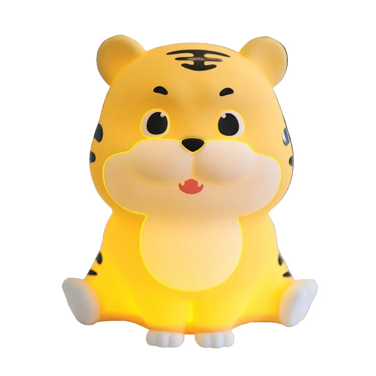 Tiger Rechargeable Table Lamp Light Yellow/Orange #KLT-21
