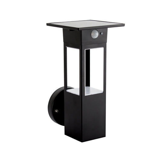 MATT Black Solar Wall Light Outdoor - #LS024 MATT BLACK