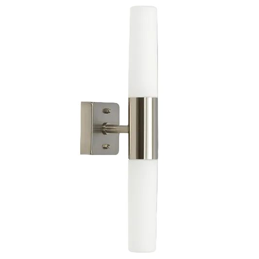 Bathroom Up/Down Wall Lt Satin, White E14 IP44  #ML009 SATIN