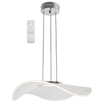 Polished Chrome, Acrylic Smart Pendnt WW/CW/DL #PEN094/1 CHROME