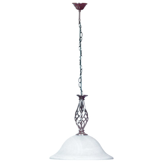 Satin Chrome Pendant Light - #PEN1031