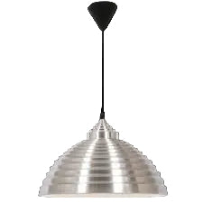 Pendant E27 Dome Aluminium #PEN132 ALU