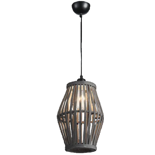 RATTAN ∙ 60W Metal, Rattan Pendant E27 #PEN219