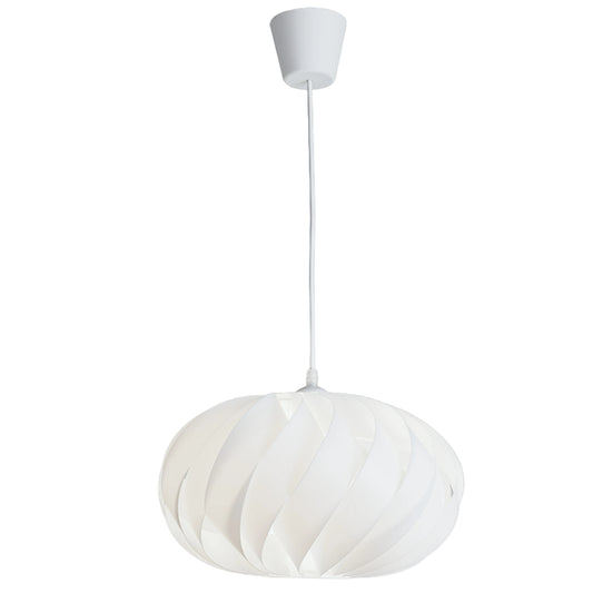 11W Acrylic and PP Pendant White E27 #PEN805 WHITE