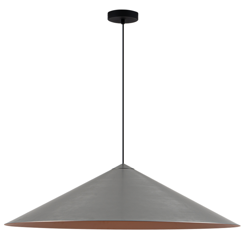Aluminium Pendant Black Wash E27 #PEN976 BLACK/WASH