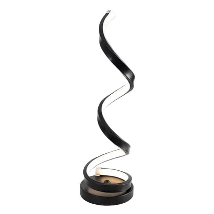 LED USB Table Lamp with Adapter Black #TL671 BLACK