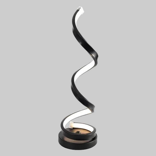 LED USB Table Lamp with Adapter Black #TL671 BLACK